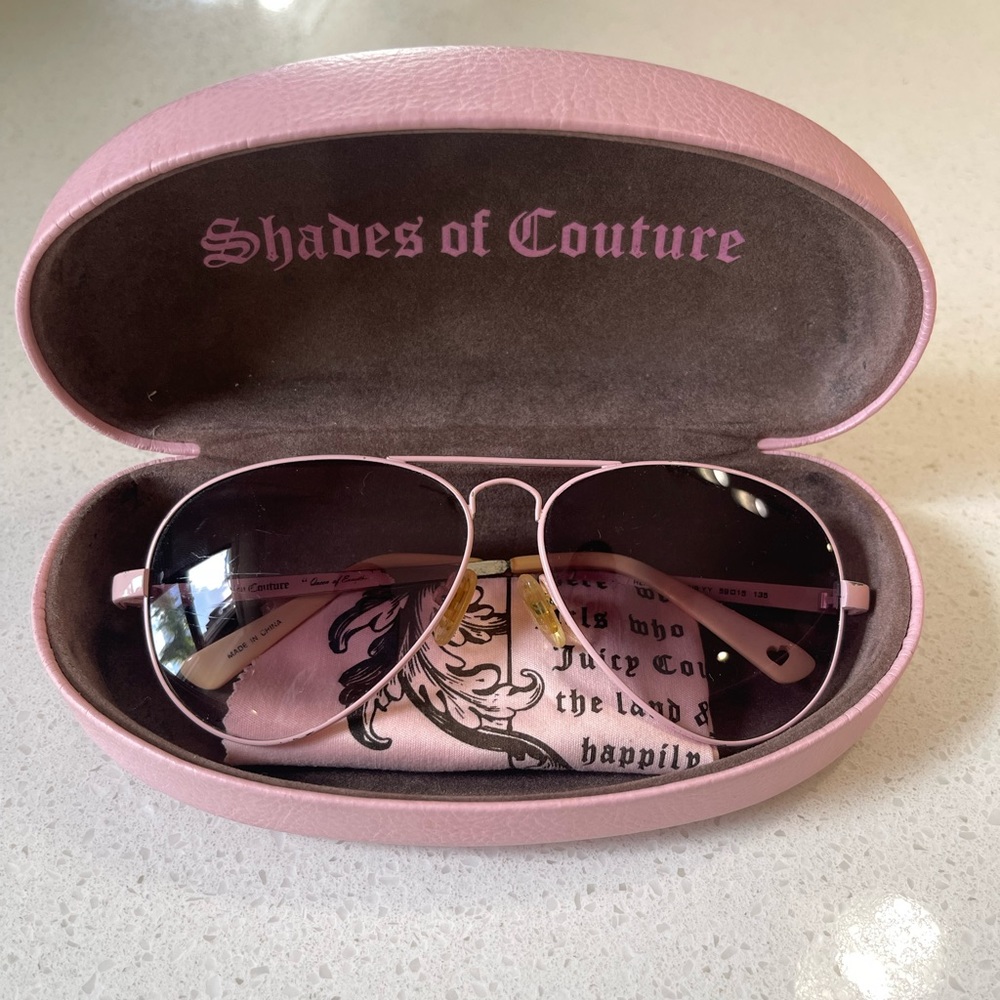 Pink Juicy Couture Sunglasses